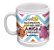 Caneca De Cerâmica Com Cinta De Neoprene  Miga Sua Loca - Imagem 1