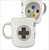 Caneca Gamer Controle Super Nintendo Namorados Crianças - Imagem 1