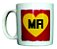 Caneca Branca Mamonas Assassinas Love - Imagem 1
