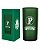 Copo Cylinder Long Drink Prime Palmeiras 300ml - Imagem 1