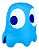 Almofada Pac Man Fantasma Azul Inky - Reversível - Imagem 1