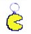 Chaveiro  Pac Man Emborrachado - Imagem 1