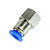 Conector Femea 8 X 3/8 BSP - Imagem 1