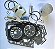 PISTAO YAMAHA 25 -30 BM -VM 0,25 KIT - Imagem 1