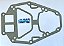 JUNTA BASE MERCURY V6  135 140 150 175  200 EFI - OPTIMAX 2,5 L - Imagem 1