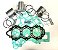 PISTAO MERCURY 40-50 JAPONES JOGO JUNTAS KIT 1 MM - Imagem 1