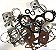PISTÃO YAMAHA 115-130 V4 KIT MOTOR SUPERIOR - Imagem 1