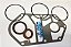 JOGO JUNTA JOHNSON 35 3 CIL COM RETENTOR PARCIAL - Imagem 1