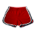 06. Shorts Retrô SOLAR RED- CoST4R - Imagem 1