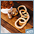 Elo Decorativo - 4 Peças para Mesa/Aparador - Imagem 1