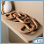 Elo Decorativo - 6 Peças para Mesa ou Aparador - Imagem 1