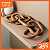 Elo Decorativo - 6 Peças para Mesa ou Aparador - Imagem 1