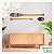 Kit 2 Remos Decorativos Canadenses Artesanais em Madeira (Pinturas C2 e C8) - Imagem 1