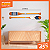 Kit 2 Remos Decorativos Canadenses Artesanais em Madeira (Pinturas C2 e C8) - Imagem 1