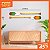 Kit 2 Remos Decorativos Canadenses Artesanais em Madeira (Pinturas C3 e C7) - Imagem 1