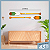 Kit 2 Remos Decorativos Canadenses Artesanais em Madeira (Pinturas C3 e C7) - Imagem 1