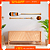 Kit 2 Remos Decorativos Tribais Artesanais em Madeira (Pinturas 03 e 05) - Imagem 1