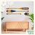 Kit 3 Remos Decorativos Canadenses Artesanais em Madeira (Pinturas C2, C6 e C8) - Imagem 1