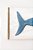 Quadro Baleia Azul Alto Relevo Fundo Branco - Imagem 2