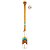Remo Decorativo Artesanal Canadense em Madeira Natural (Pintura C04) - Imagem 5