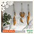 Kit de 3 Pares de Pendentes de Corda - Imagem 1