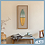 Quadro Artesanal Prancha de Surf - Single Verde Trilha (70x30cm) - Imagem 1