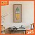 Quadro Artesanal Prancha de Surf - Single Verde Trilha (70x30cm) - Imagem 1