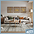 Kit de 3 Quadros Artesanais em Alto Relevo 60x60 Santíssima Trindade - Imagem 1