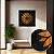 Quadro Mandala em Alto Relevo - Fundo Preto - (60x60cm) - Imagem 1