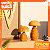 Kit 2 Esculturas de Cogumelo - Imagem 1