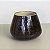 Vaso em Cerâmica Mod: Lume de 15x12cm - Cor: Marrom Envelhecido - Imagem 1