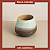 Vaso em Cerâmica Mod: Lume de 15x12cm - Cor: Erva Doce e Cimento Queimado - Imagem 1