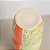 Moringa Cerâmica de cabeceira com Copo 18x8cm - Cor: Verde Primavera e Laranja Intenso - Imagem 1