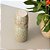 Moringa Cerâmica de cabeceira com Copo 18x8cm - Cor: Cinza Vesúvio - Imagem 1
