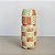Moringa Cerâmica de cabeceira com Copo 18x8cm - Cor: Laranja e Verde Xadrez - Imagem 4