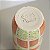 Moringa Cerâmica de cabeceira com Copo 18x8cm - Cor: Laranja e Verde Xadrez - Imagem 3