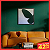 Quadro Artesanal Asa de Borboleta - (60x60) - Fundo em tecido - Imagem 1