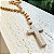 Colar em Madeira - Crucifixo Grande - Tam: 200x12 - Imagem 4