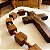 Colar em Madeira - Crucifixo - 60x12 - Imagem 3