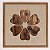 Kit de 3 Quadros de 60x60cm Esculpidos em madeira com fundo em tecido - Equilíbrio - Imagem 5