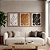 Kit de 3 Quadros Artesanais em Madeira - Fluir (80x60cm) - Imagem 2