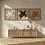 Kit de 3 Quadros Alto Relevo em madeira 60x60cm - Tartaruga - Imagem 2
