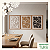 Kit 3 Quadros em Alto Relevo Margarida - (80x60cm) - Imagem 1