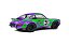 Porsche Purple Hippy Tribute 1973 Roxo 1:18 Solido - Imagem 2