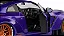 Nissan GT-R (R35) Liberty Walk 2.0 PurpleZilla 2022 1:18 Solido - Imagem 10