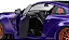 Nissan GT-R (R35) Liberty Walk 2.0 PurpleZilla 2022 1:18 Solido - Imagem 9
