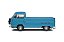 Volkswagen Kombi T2 Pick Up 1968 Azul Petróleo 1:18 Solido - Imagem 5