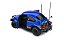 Volkswagen Fusca 1975 Baja Bugs Azul 1:18 Solido - Imagem 8