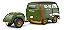 Volkswagen Kool Kombi T1 1950 Army Fighter 1:18 Solido - Imagem 2