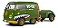 Volkswagen Kool Kombi T1 1950 Army Fighter 1:18 Solido - Imagem 1